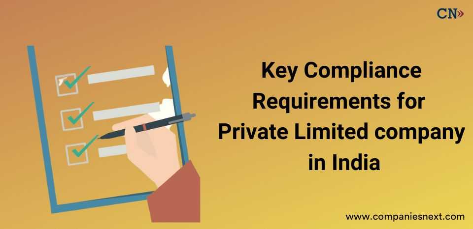 Key Compliance Requirements for Private Limited Company in India